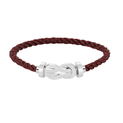[Dawnora Jewelry]CHANCE LARGE 8 FIGURE BUCKLE NO DIAMOND BRACELET SILVER