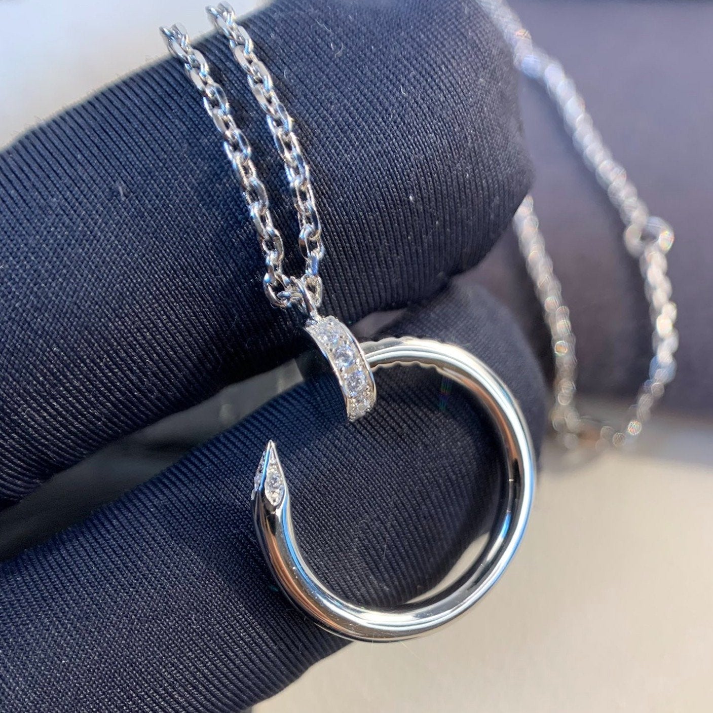 [Dawnora Jewelry]JUSTE NECKLACE SILVER