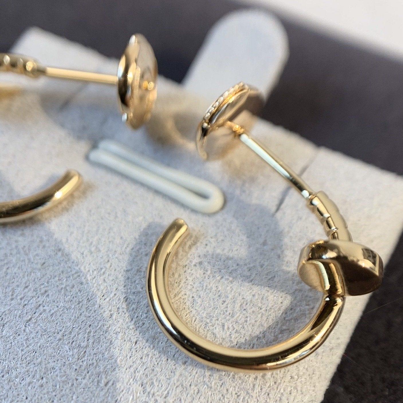 [Dawnora Jewelry]JUSTE EARRINGS PINK GOLD