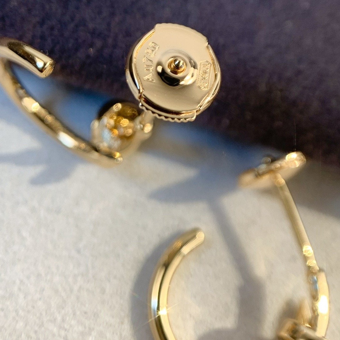 [Dawnora Jewelry]JUSTE EARRINGS PINK GOLD