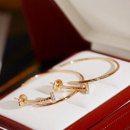[Dawnora Jewelry]JUSTE EARRINGS DIAMONDS 1.8MM