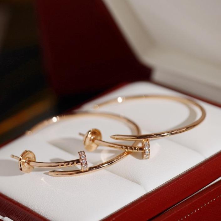 [Dawnora Jewelry]JUSTE EARRINGS DIAMONDS 1.8MM