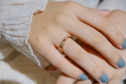 [Dawnora Jewelry]LOVE RING 2.65MM DIAMOND