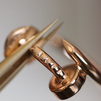 [Dawnora Jewelry]JUSTE EARRINGS PINK GOLD