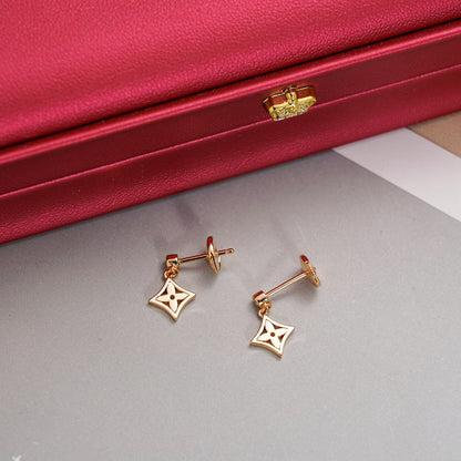 [Dawnora Jewelry]STAR EARRINGS GOLD