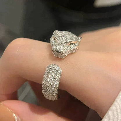 [Dawnora Jewelry]PANTHERE 5.5MM ALL DIAMOND RING