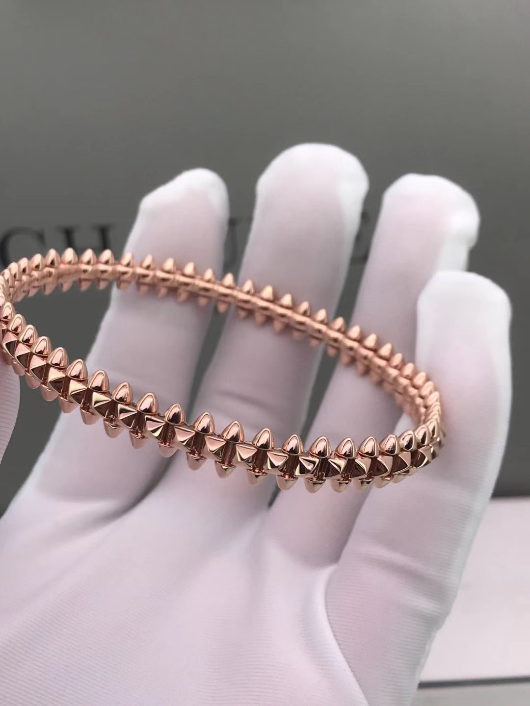 [Dawnora Jewelry]CLASH PINK GOLD BRACELET