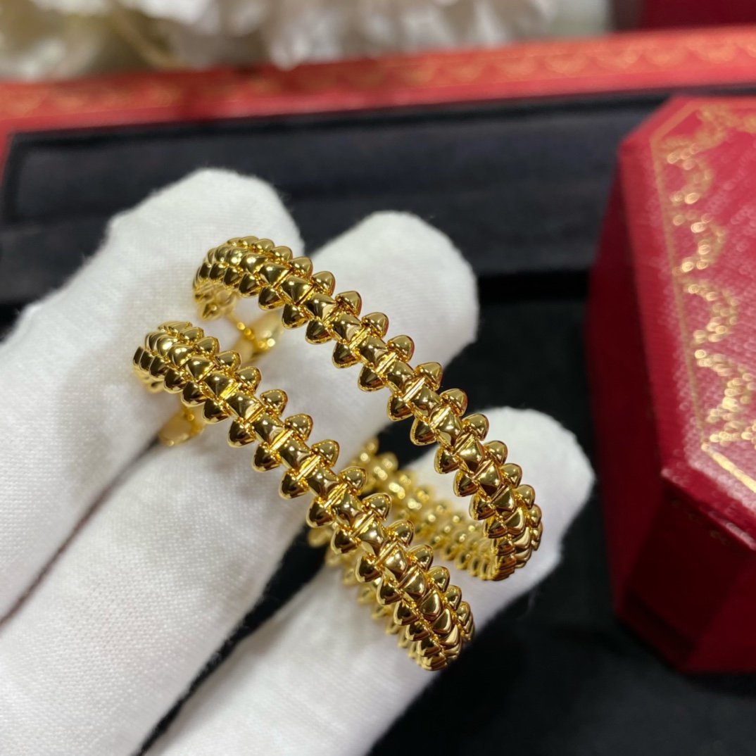 [Dawnora Jewelry]CLASH LARGE HOOP EARRINGS