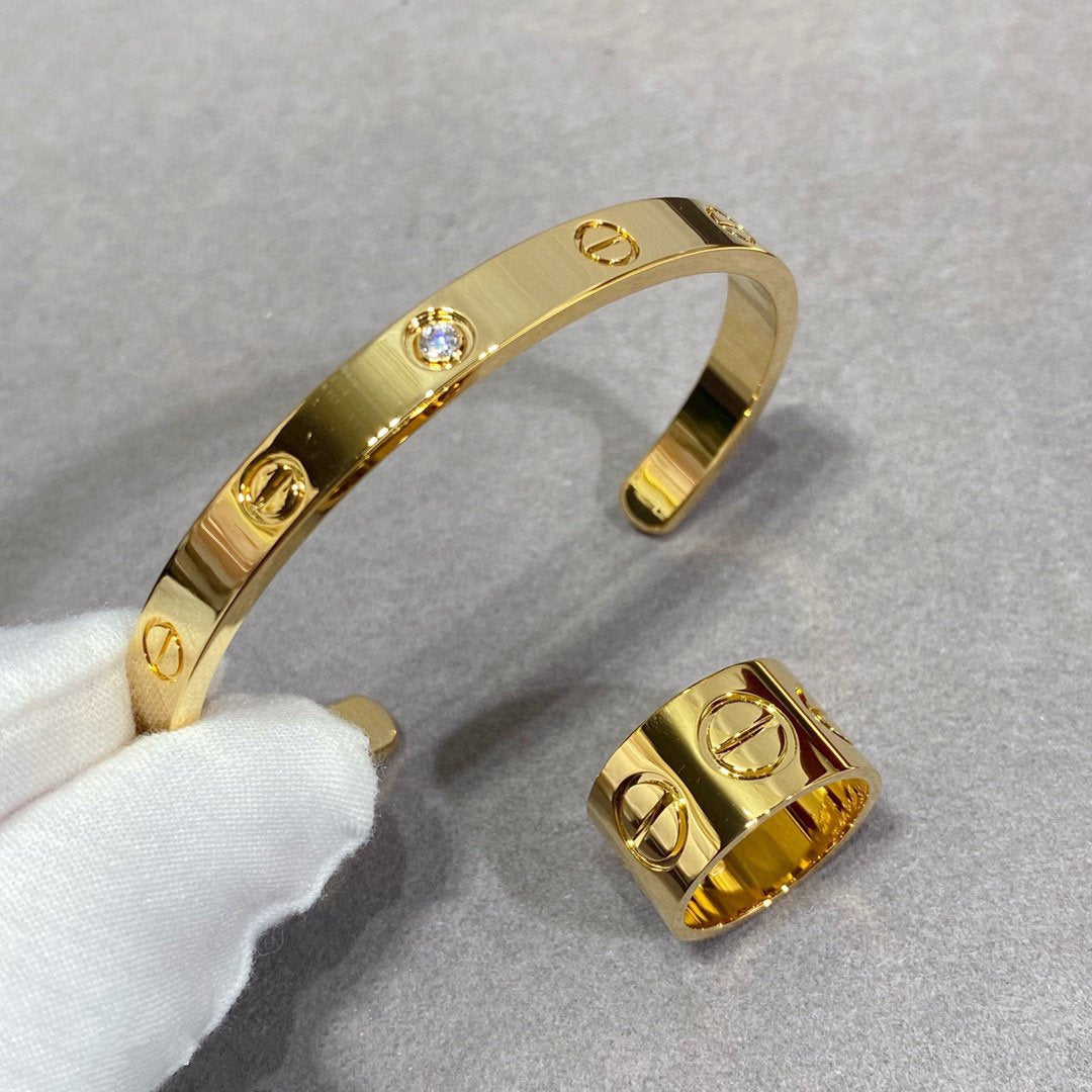 [Dawnora Jewelry]LOVE 11MM LARGE RING