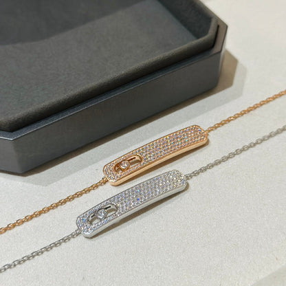 [Dawnora Jewelry]MOVE CLASSIQUE DIAMOND PAVED BRACELET