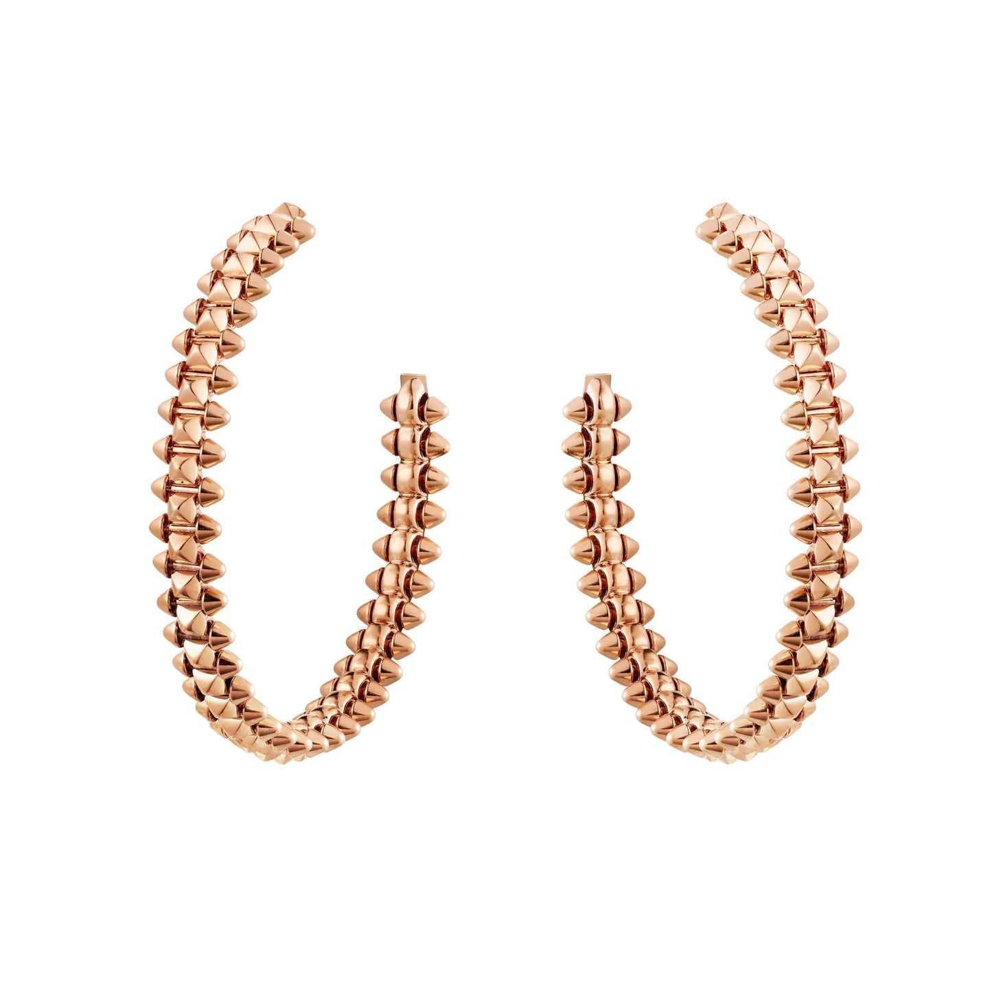 [Dawnora Jewelry]CLASH LARGE HOOP EARRINGS
