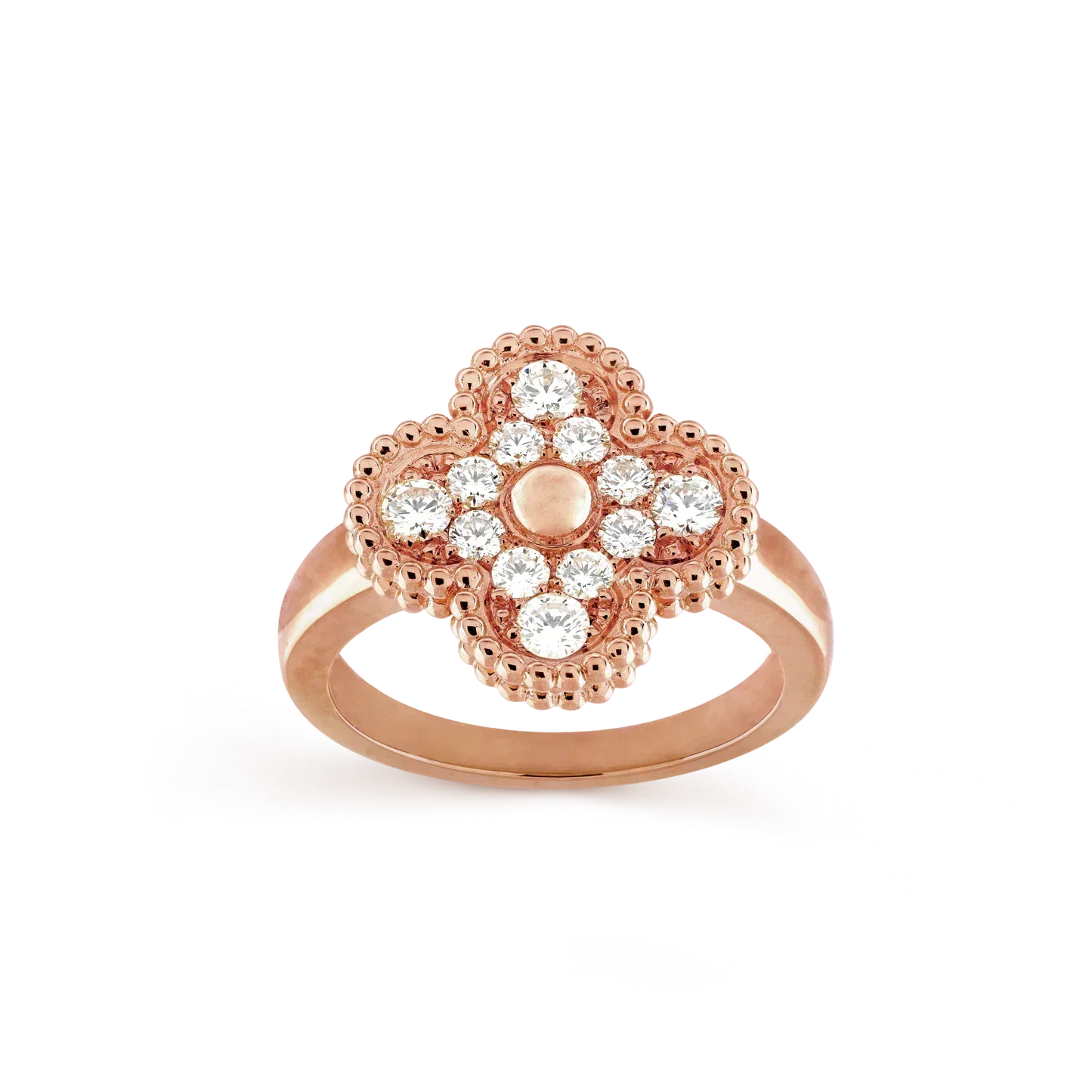 [Dawnora Jewelry]CLOVER DIAMOND RING