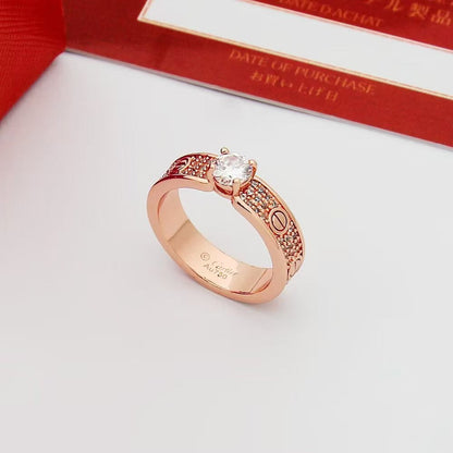 [Dawnora Jewelry]Starry Sky Diamond Ring