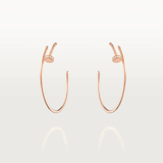 [Dawnora Jewelry]JUSTE EARRINGS DIAMONDS 1.8MM
