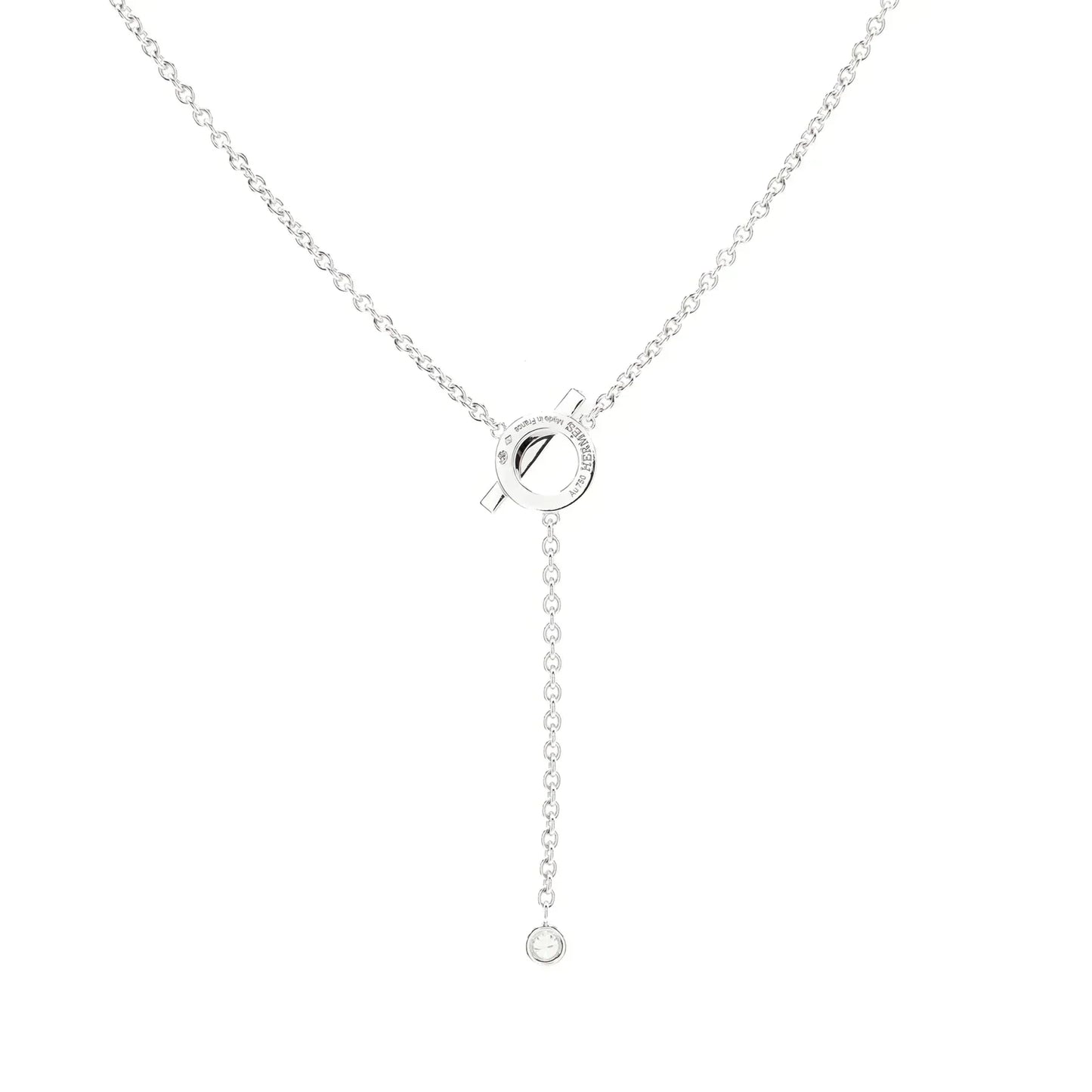 [Dawnora Jewelry]FINESSE SILVER DIAMOND NECKLACE