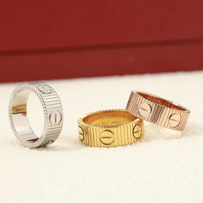 [Dawnora Jewelry] 2025 NEW LOVE RING BRUSHED STYLE
