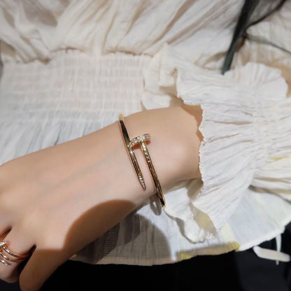 [Dawnora Jewelry]JUSTE BRACELET 3.5MM DIAMONDS