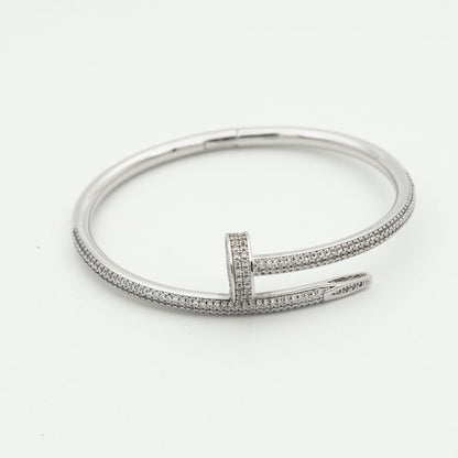 [Dawnora Jewelry]JUSTE BRACELET 3.5MM ALL DIAMONDS