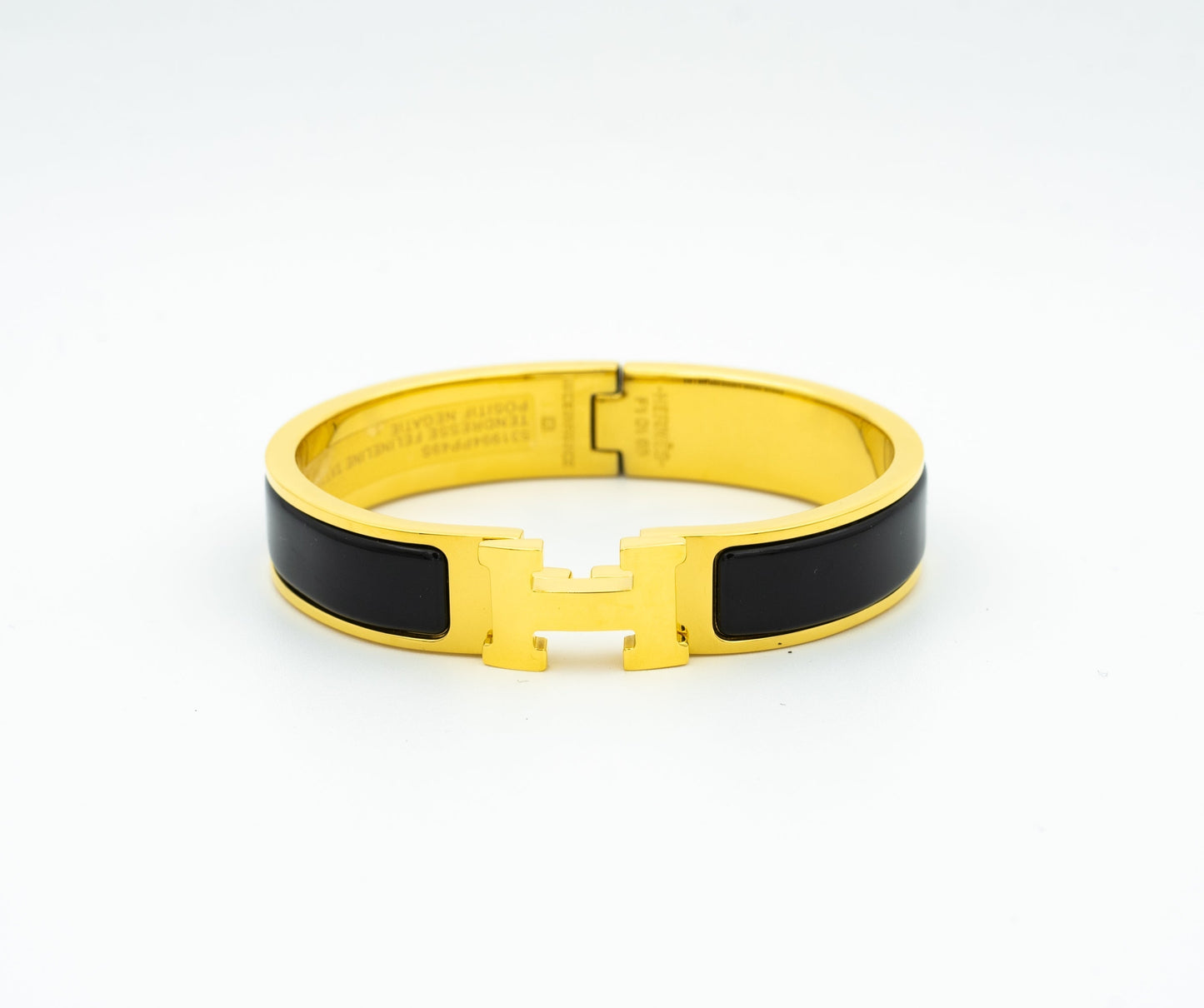 [Dawnora Jewelry]H BLACK BRACELET