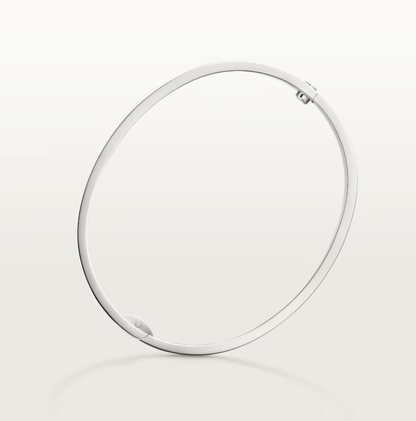 [Dawnora Jewelry]NEW-LOVE-6.1MM-Width Diamond-Studded Bracelet