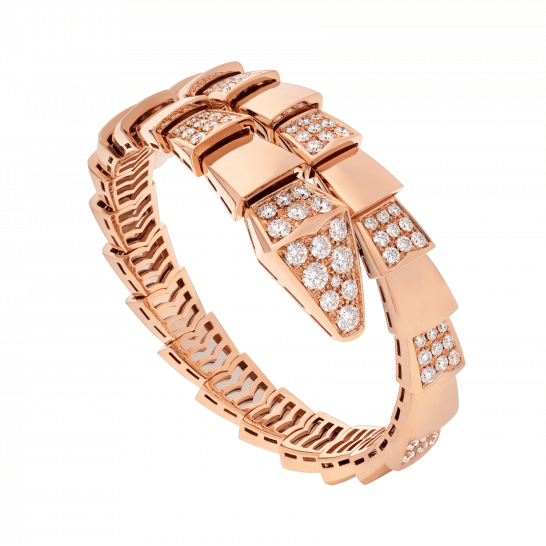 [Dawnora Jewelry]SERPENTI BRACELET PINK GOLD DIAMOND