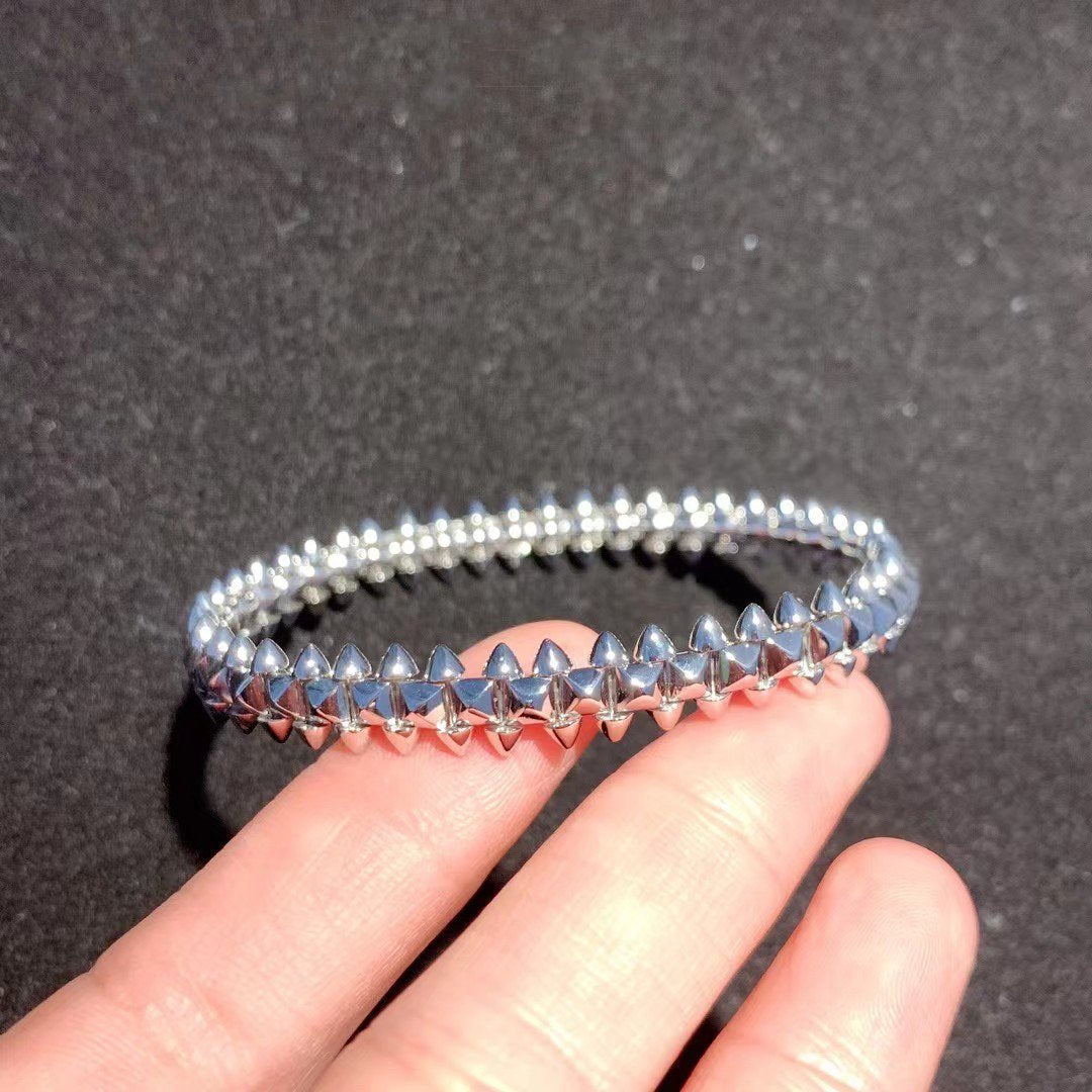 [Dawnora Jewelry]CLASH SILVER BRACELET