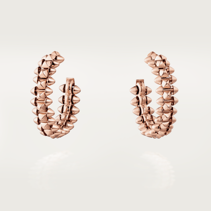 [Dawnora Jewelry]CLASH SMALL HOOP EARRINGS