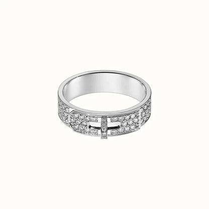 [Dawnora Jewelry]KELLY SILVER DIAMOND RING