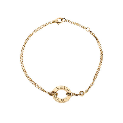 [Dawnora Jewelry]LOVE BRACELET 2 DIAMOND