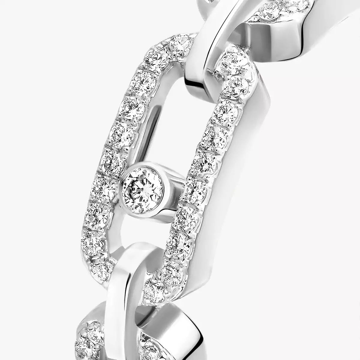 [Dawnora Jewelry]Move Link Pave_-Set Diamond Ring in Gold
