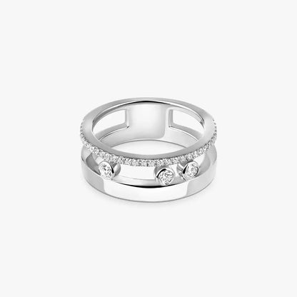 [Dawnora Jewelry]Move Romane Diamond Ring