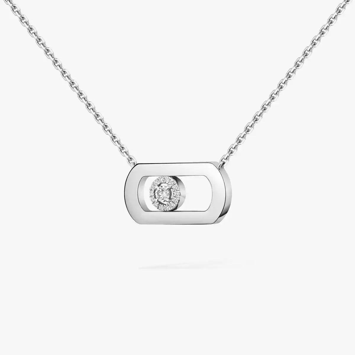 [Dawnora Jewelry]So Move Diamond Necklace in Gold