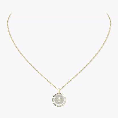 [Dawnora Jewelry] Lucky Move Diamond Necklace