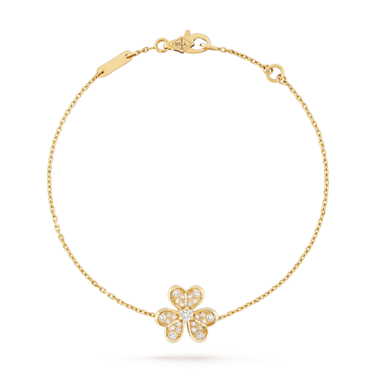 [Dawnora Jewelry]FRIVOLE GOLD FLOWER DIAMOND BRACELET